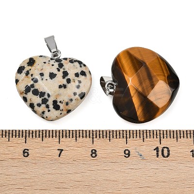 Natural Mixed Gemstone Pendants G-A281-02P-1
