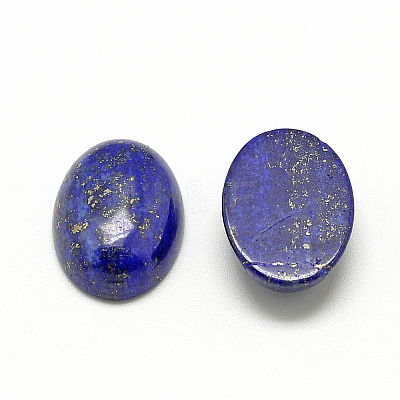 Natural Lapis Lazuli Cabochons X-G-R415-30x40-33-1