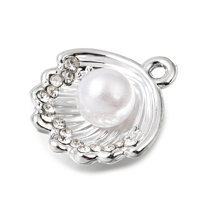 UV Plating Alloy Crystal Rhinestone Pendants RB-CBAD37D-37P-1