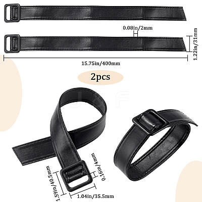 Imitation Leather Cord Bracelet AJEW-WH0166-71A-01-1