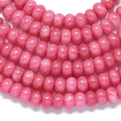 Natural Malaysia Jade Beads Strands G-B165-G01-4x6mm-08-1