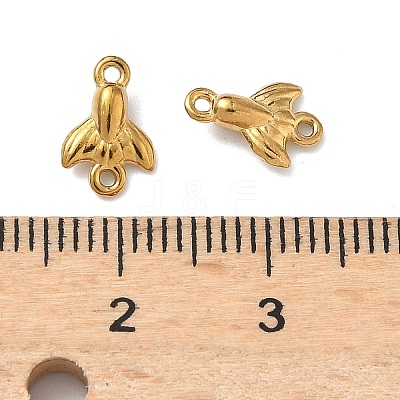 Ocean 304 Stainless Steel Links Connector Charms STAS-D211-15B-G-1