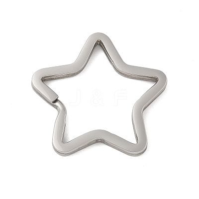 304 Stainless Steel Split Key Rings STAS-D144-01A-P-1