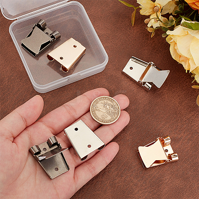 6Pcs 3 Colors Zinc Alloy Bolo Tie Slider Clasps FIND-PH0023-92B-1
