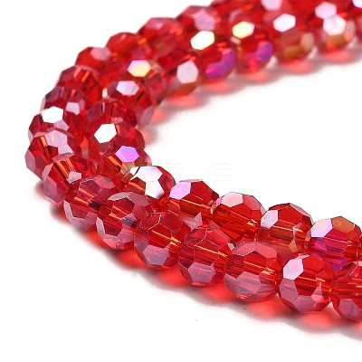 Transparent Glass Beads EGLA-A035-T6mm-B07-1