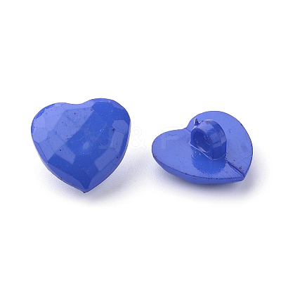 Acrylic Shank Buttons X-BUTT-S020-52-1