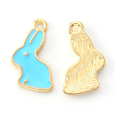 Alloy Enamel Pendants ENAM-S121-091E-1