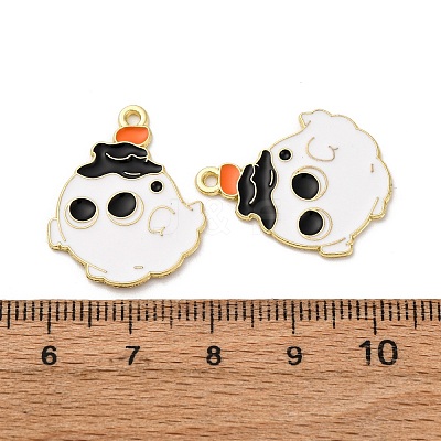 Halloween Alloy Enamel Pendants STAS-I354-01G-C02-1