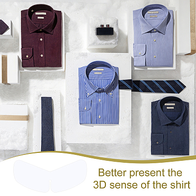 PVC Shirt Collar Shaping Support FIND-WH0159-20B-1