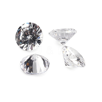 Cubic Zirconia Cabochons ZIRC-XCP0001-03-1