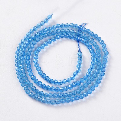 Glass Beads Strands EGLA-E057-02B-09-1