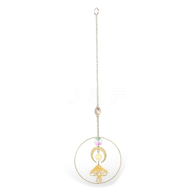 Brass Big Pendant Decorations LS-HJEW-M005-03G-05-1