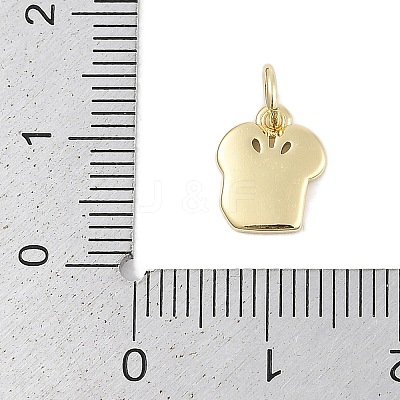 Christmas Brass Enamel Charms KK-Q028-71G-02-1