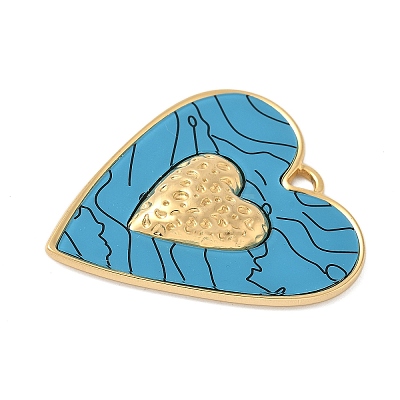 Opaque Acrylic Pendants STAS-P404-12G-02-1