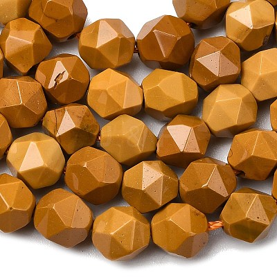 Natural Mookaite Beads Strands G-Z119-A07-01B-1