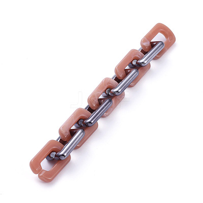 Handmade Acrylic Cable Chains AJEW-JB00673-1