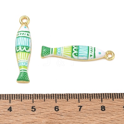 Printed Brass Pendants KK-CBA42CA-03G-01-1