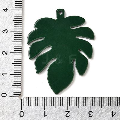 Opaque Acrylic Pendants OACR-H047-02B-01-1