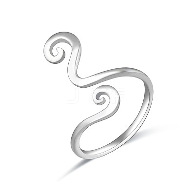 Boho Adjustable Brass Twisted Wire Wrapped Long Toe Rings FS-WG2F3DA-02-1