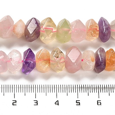 Natural Mixed Quartz Beads Strands G-N327-05-23-1