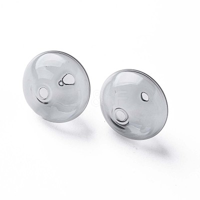 Transparent Handmade Blown Glass Globe Beads GLAA-T012-52C-1