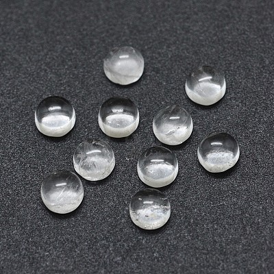 Natural Quartz Crystal Cabochons X-G-O175-23-08-1