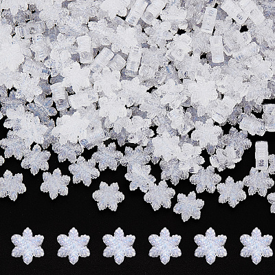 200Pcs Transparent Acrylic Beads OACR-HY0001-14-1