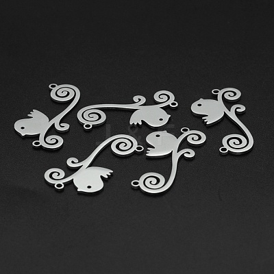 Non-Tarnish 201 Stainless Steel Pendants STAS-R111-JA655-1