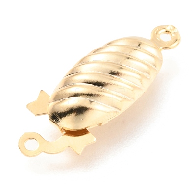 304 Stainless Steel Box Clasps STAS-H151-16G-1