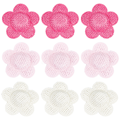 30Pcs 3 Colors Cloth Doll Hat AJEW-SC0031-32-1