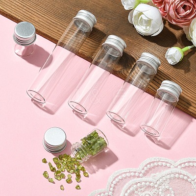 30Pcs Empty Glass Bead Storage Tubes AJEW-YW0001-16A-1