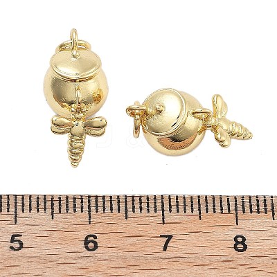 Brass Pendants KK-Q006-17G-1