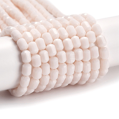 Opaque Glass Beads Strands GLAA-G112-04P-1