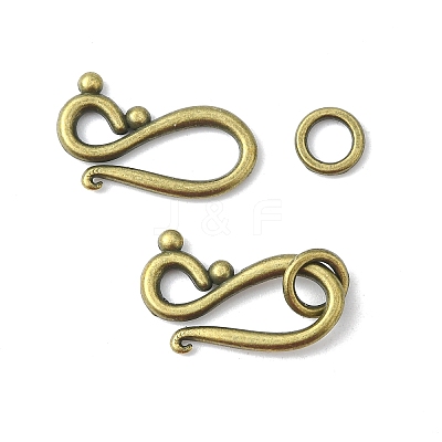 Tibetan Style Toggle Clasp LS-MLF1277Y-NF-1