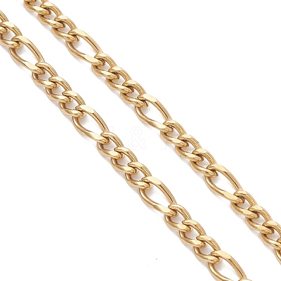 3MM 304 Stainless Steel Figaro Chain Bracelet Making AJEW-JB01464-03-1