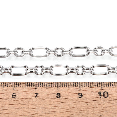 Brass Oval Link Chains CHC-T018-24P-1