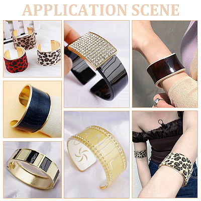 2Pcs Alloy Grooved Bangles BJEW-UN0001-90-1