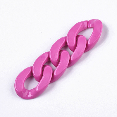 Opaque Acrylic Linking Rings OACR-S036-001B-G07-1