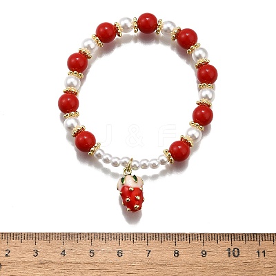 Brass Stretch Bracelets BJEW-C098-02A-1