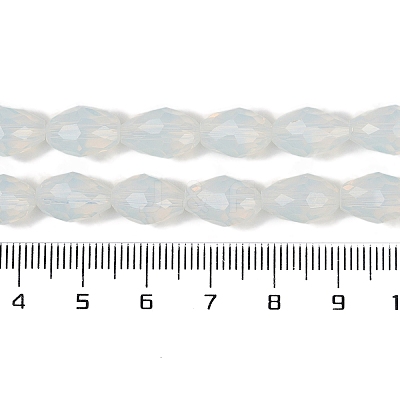 Electroplate Imitation Jade Glass Beads Strands LS-EGLA-N013-J6mm-D02-1