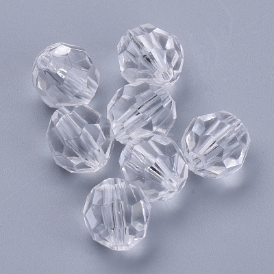 Transparent Acrylic Beads TACR-Q257-14mm-V01-1