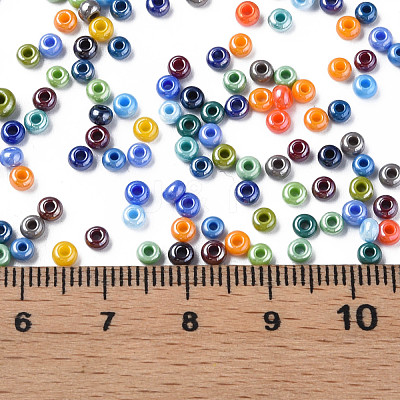 8/0 Czech Opaque Glass Seed Beads SEED-N004-003A-29-1