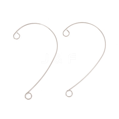 Tarnish Resistant 316 Stainless Steel Ear Cuff Findings STAS-H148-02P-1