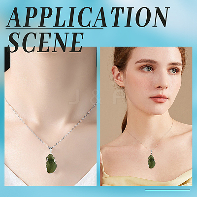 3Pcs 3 Styles Brass Pendant Cabochon Settings KK-WR0001-63P-1