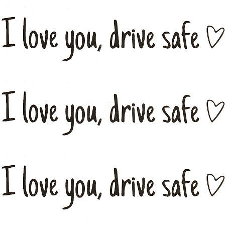 PVC Self Adhesive Car Stickers STIC-WH20004-01A-01-1