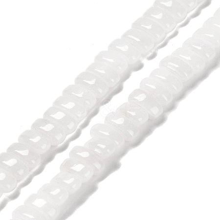 Natural White Jade Beads Strands G-Q167-B01-01-1
