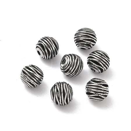 Retro 316 Surgical Stainless Steel Beads STAS-L307-17AS-13-1
