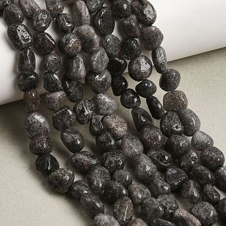 Natura Black Rutilated Quartz Beads Strands GG-CBAC13F-A02-02-1