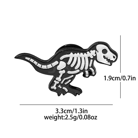 Halloween Skeleton Enamel Pins PW-WGEA66F-03-1