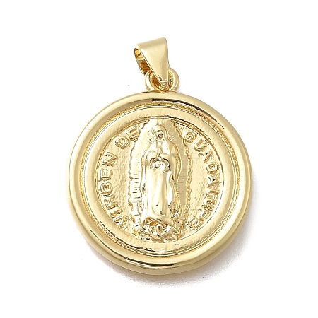 Brass Pendants KK-D431-032B-G-1